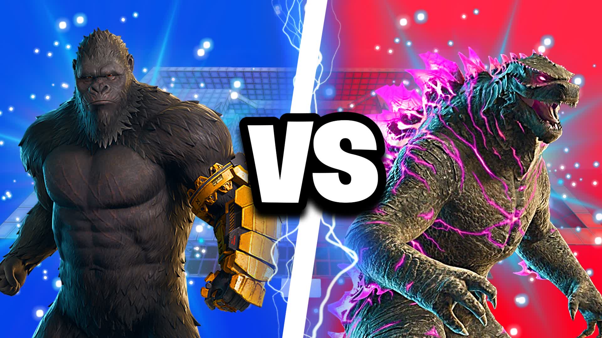 SUPER GODZILLA VS KONG RED VS BLUE 🔴🔵
