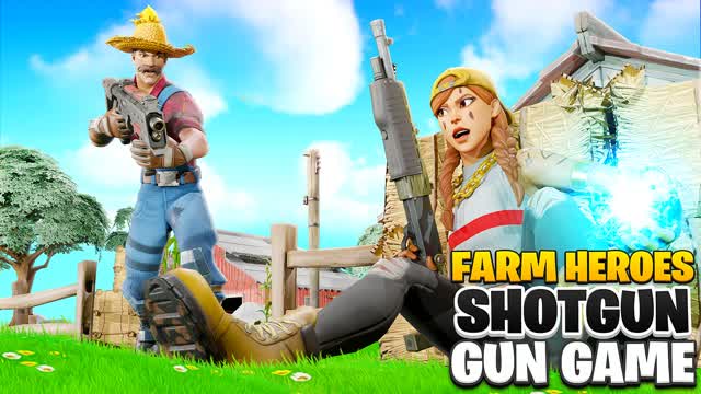 SHOTGUN ONLY GUN GAME HEROES