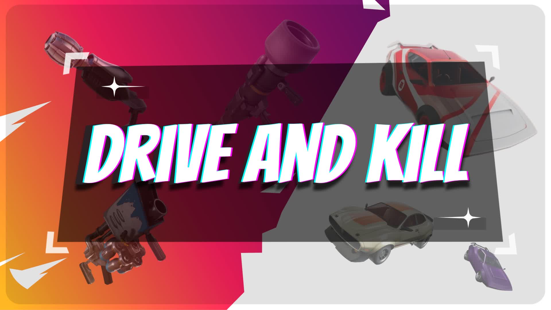 Drive and Kill, All Weapons