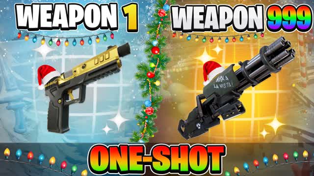⭐️ SANTA GUN GAME 🔫 ONE SHOT 🎯MACO