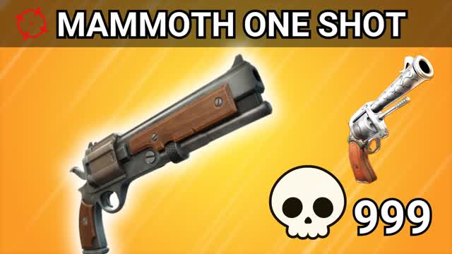 FIRST PERSON MAMMOTH 🎯 ONE SHOT TILTED