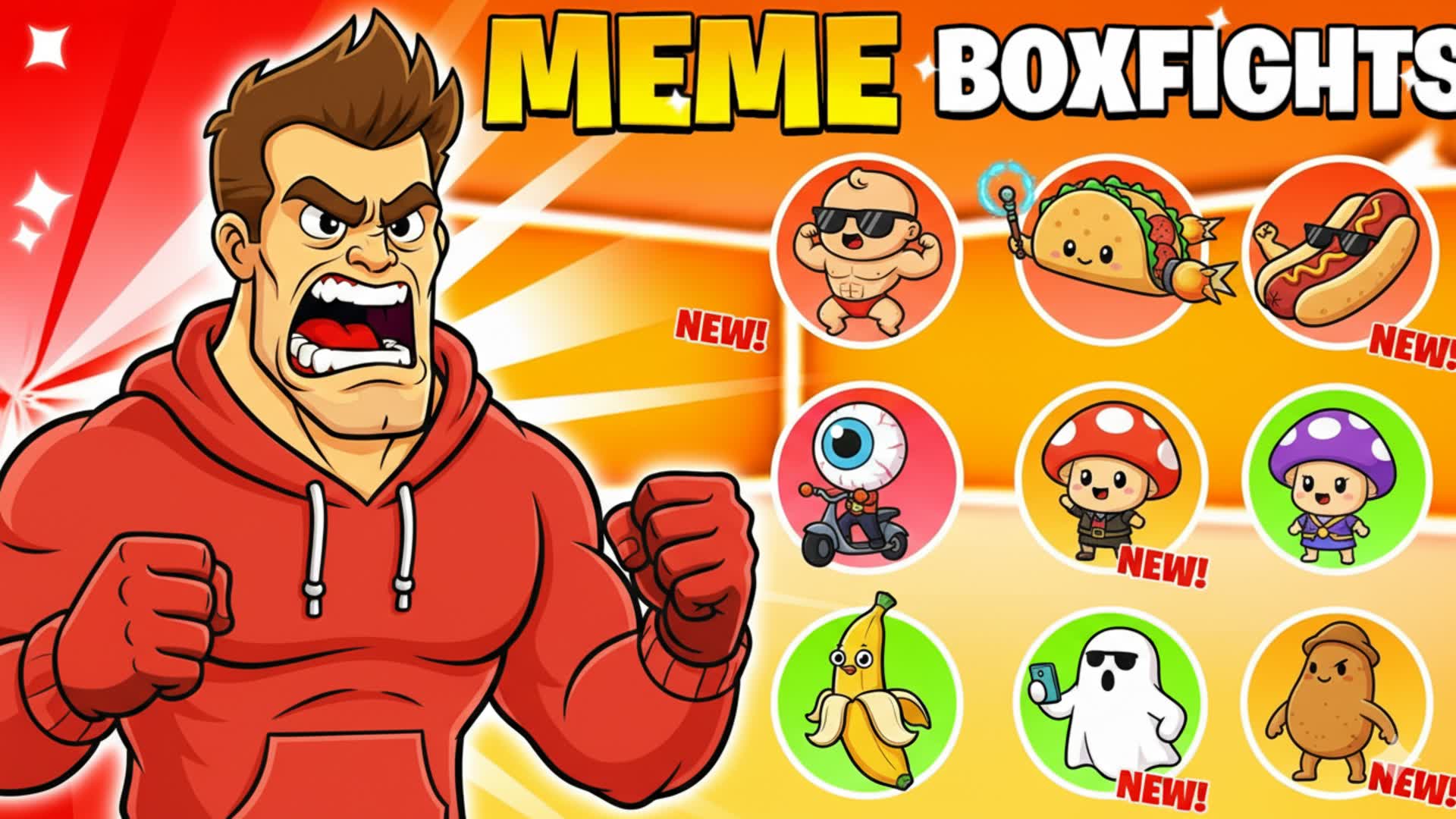 🤪 MEME CHAOS BOXFIGHTS 🔥