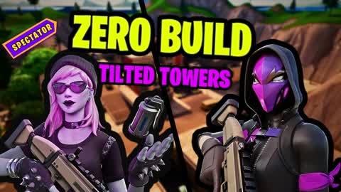 ZERO BUILD TILTED TOWERS 🎮