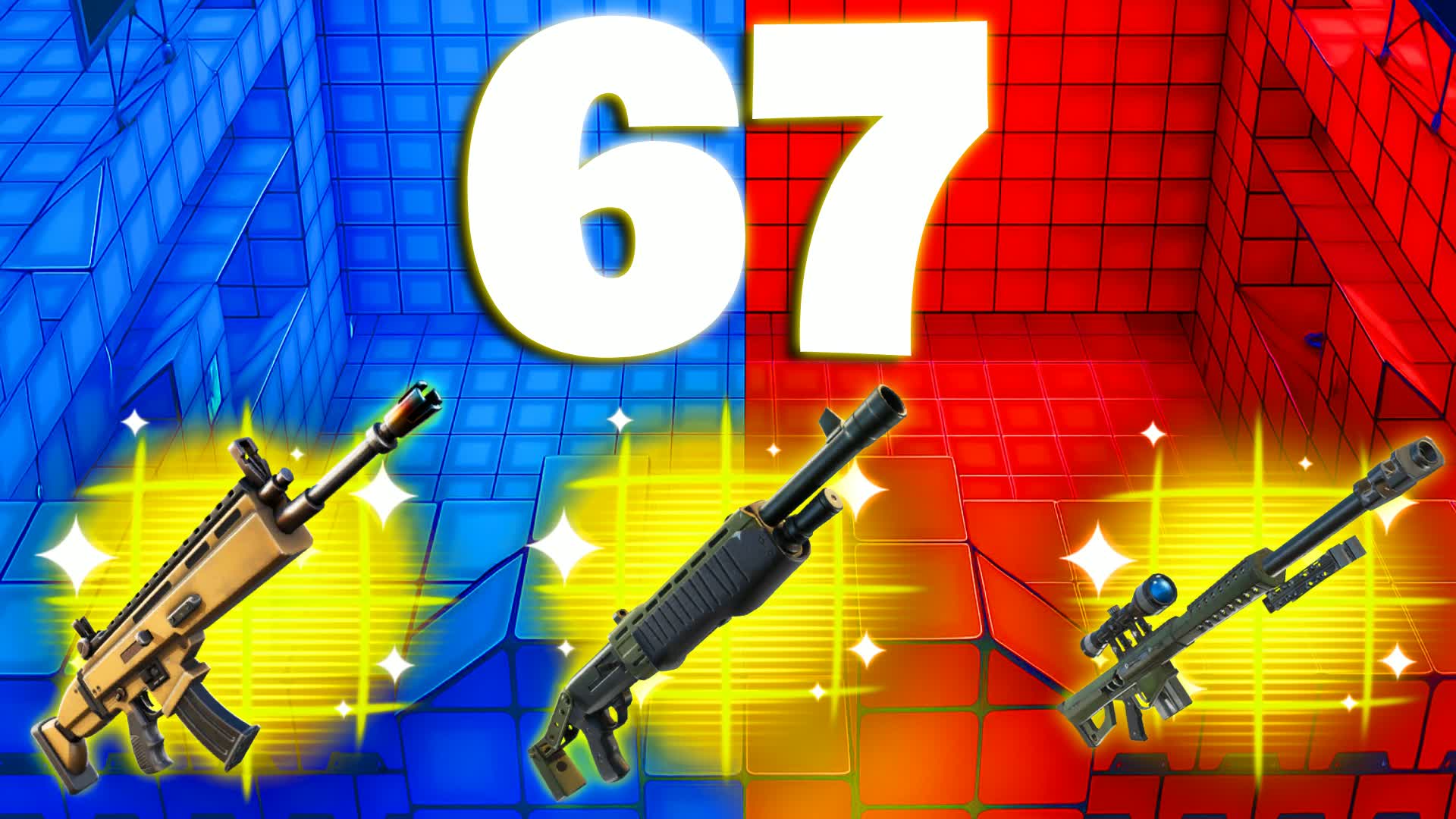 CRAZY RED VS BLUE 🔴🔵 67 67 67 67 67