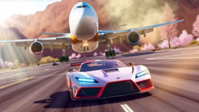 AIRPORT DRIVING UP 🚗