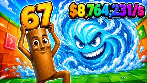 67 Escape The Tsunami For Brainrot 💸 67
