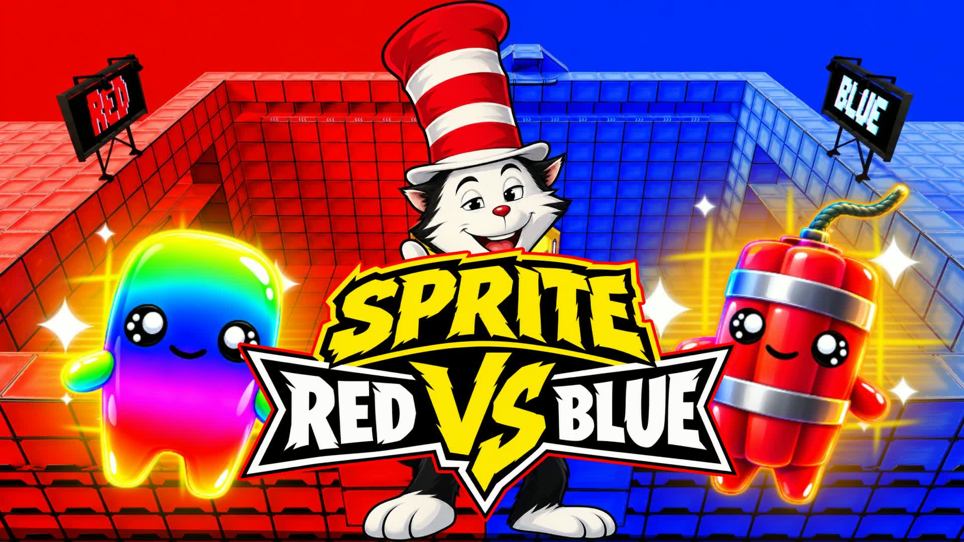 🔴🔵アルティメット  レッドvsブルー 🔴🔵スプライト