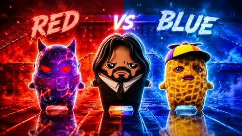 🔴🔵 RED VS BLUE – RULE THE ARENA