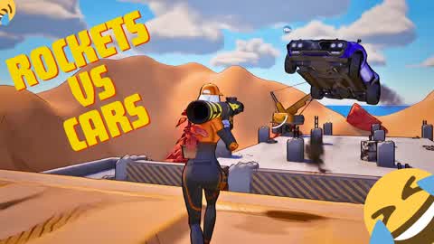 Rockets VS Cars(abandoned building)