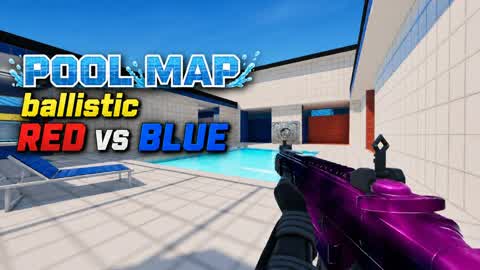 Pool Map: RED vs BLUE - Ballistic🎯