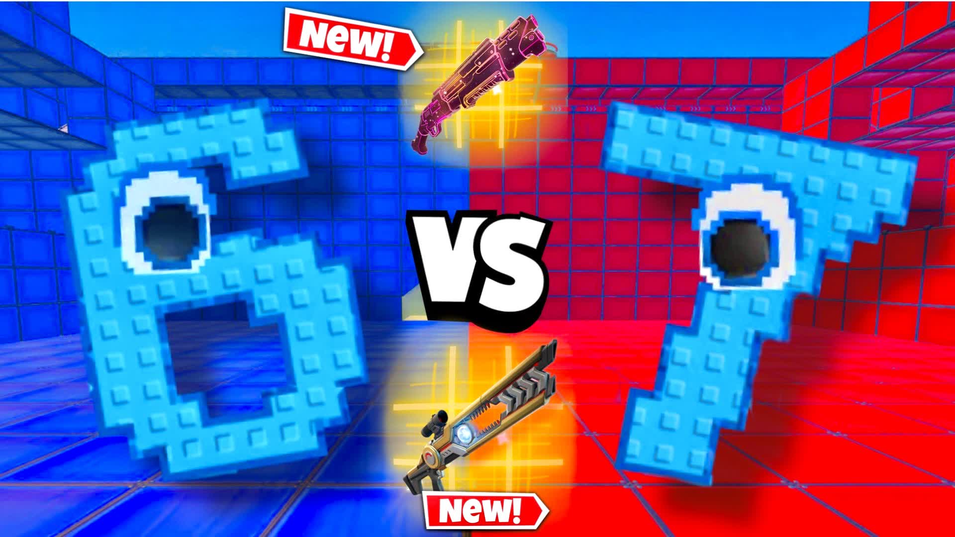 EXTREME RED VS BLUE 🔴🔵