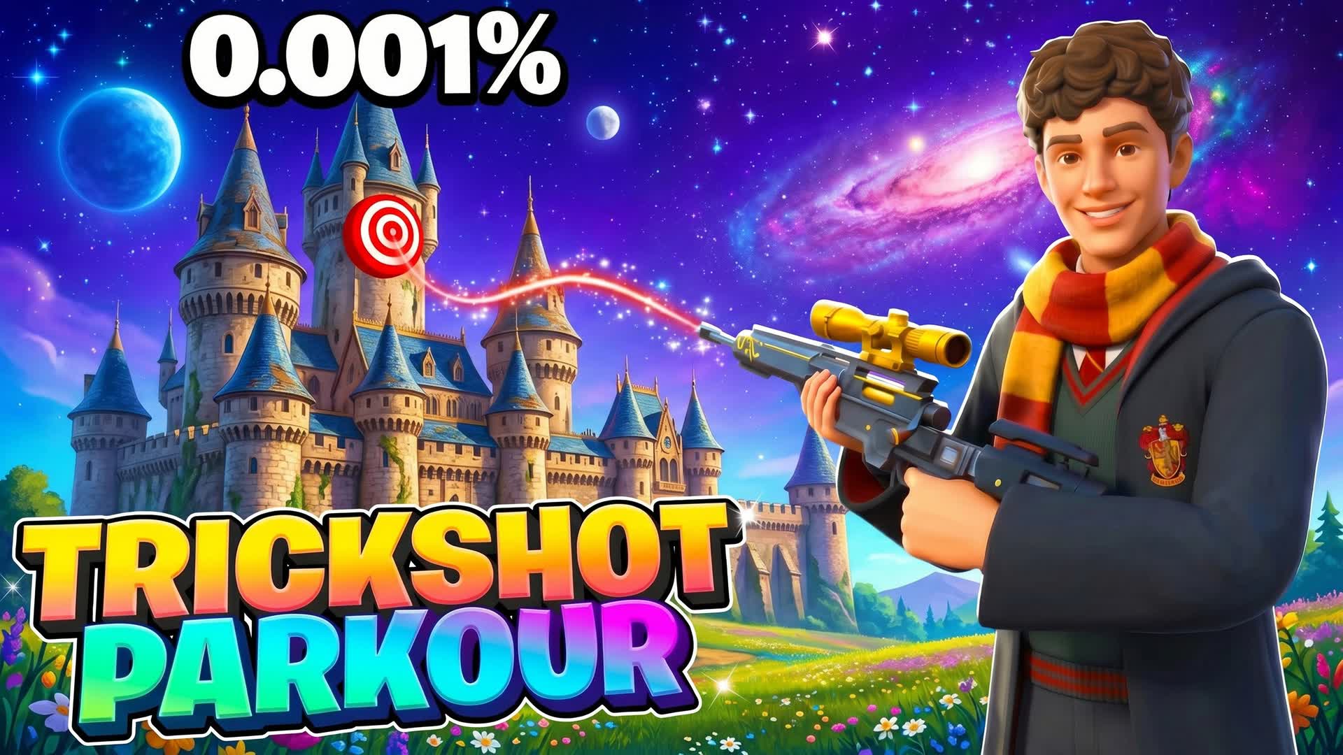 MAGIC TRICKSHOT PARKOUR🎯(70 LEVELS)