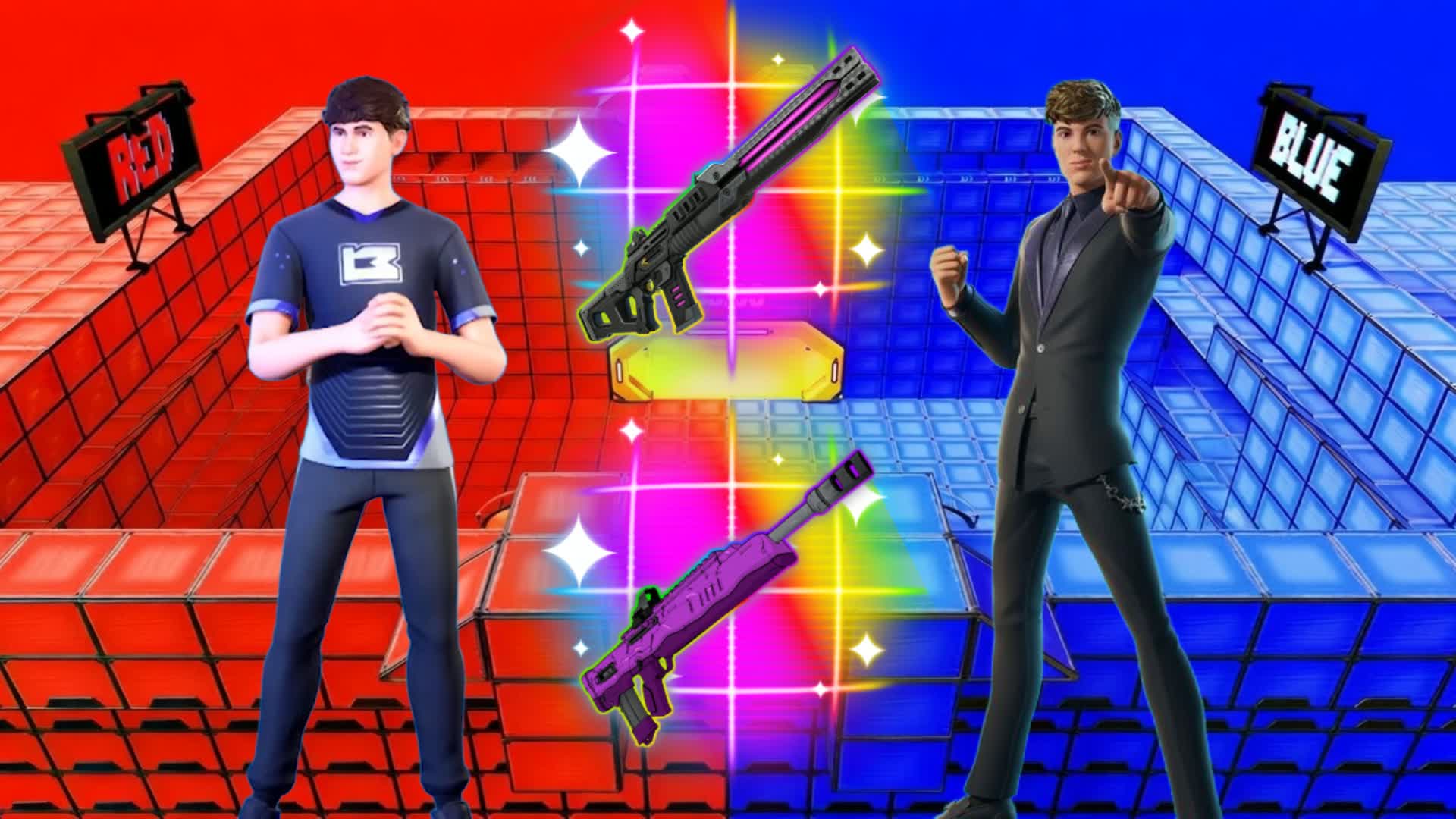 SECRET NEW CRAZY RED VS BLUE 🔴🔵67