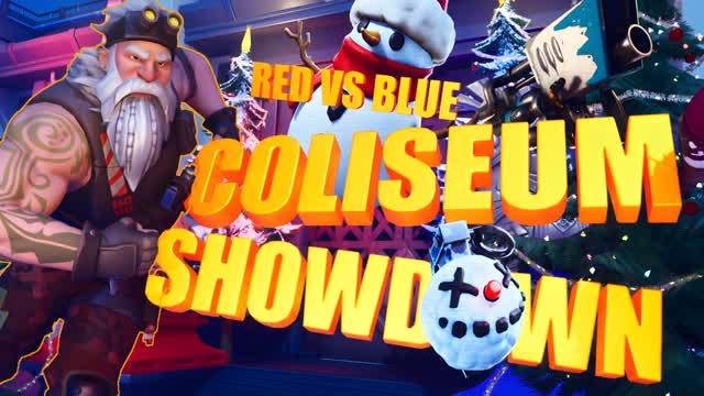Christmas Red Blue Coliseum Showdown🔴🔵