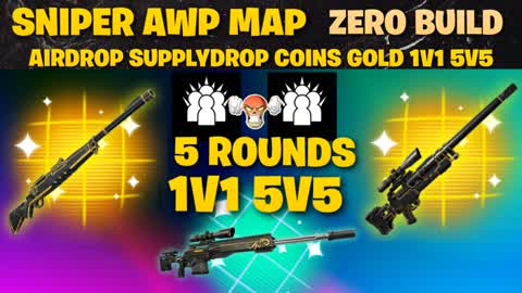 SNIPER AWP MAP - 5 ROUNDS