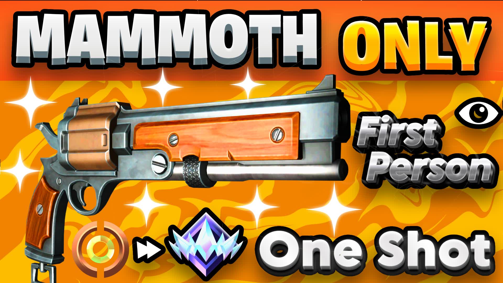 MAMMOTH ONE SHOT🎯FIRST PERSON RANKED👑