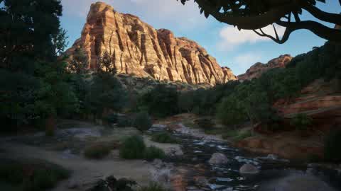 Southwestern River Valley Environment
