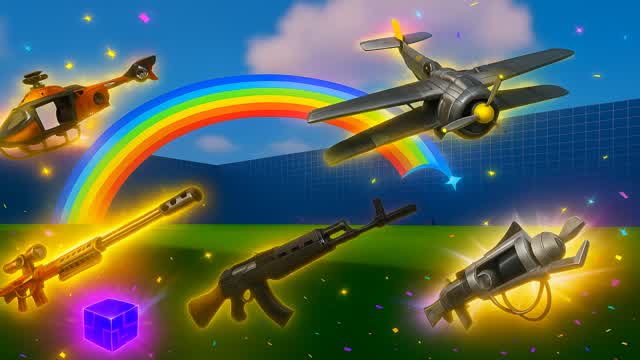 Mega 1V1 🤯 ALL GUNS