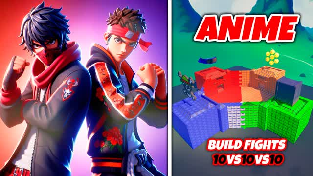 ANIME BUILD FIGHTS 🔥
