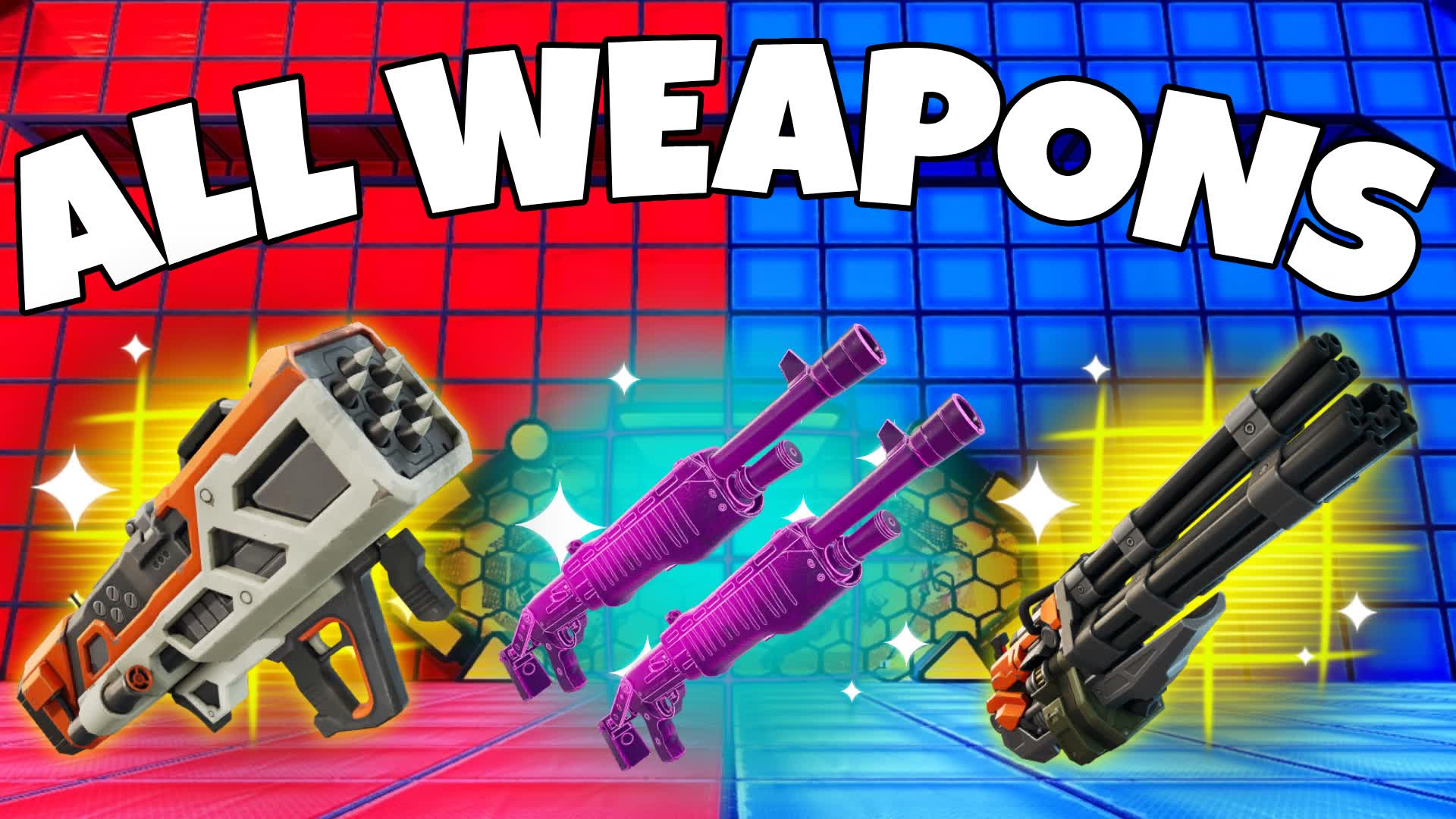 ALL WEAPONS RED VS BLUE 🔴🔵 NEWEST