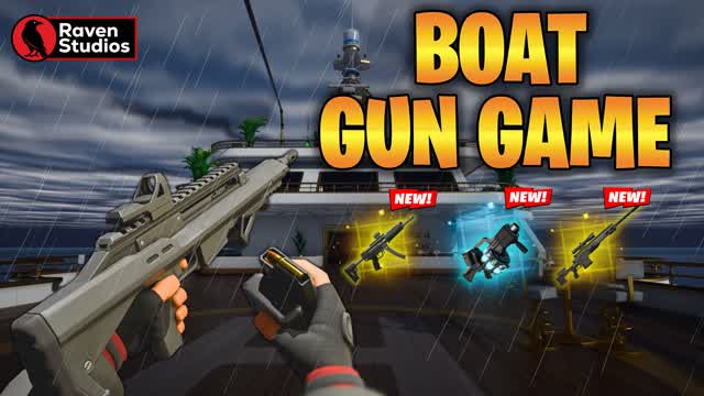 BOAT GUN GAME! PVP
