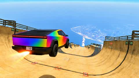 CAR GAME đšď¸ RAMP JUMP DRIVE