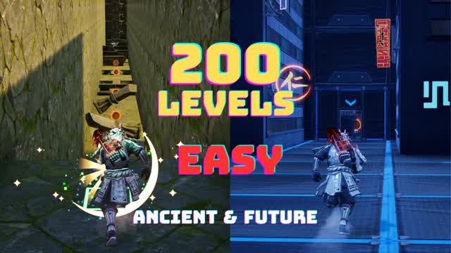 Parkour 200 Levels-Ancient&Future-