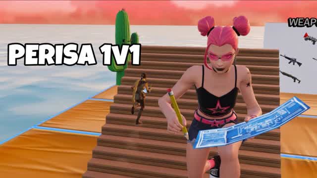PERISA 1V1 BUILD FIGHT 📝🎯