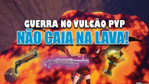 🌋 PVP VOLCANO WAR: DON'T FALL INTO THE LAVA