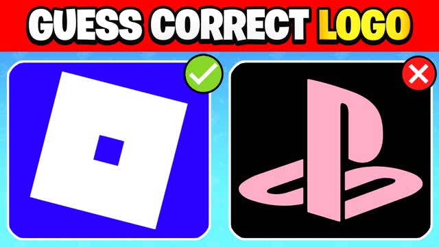 GUESS THE REAL LOGO 🔍 PARKOUR MINIGAME