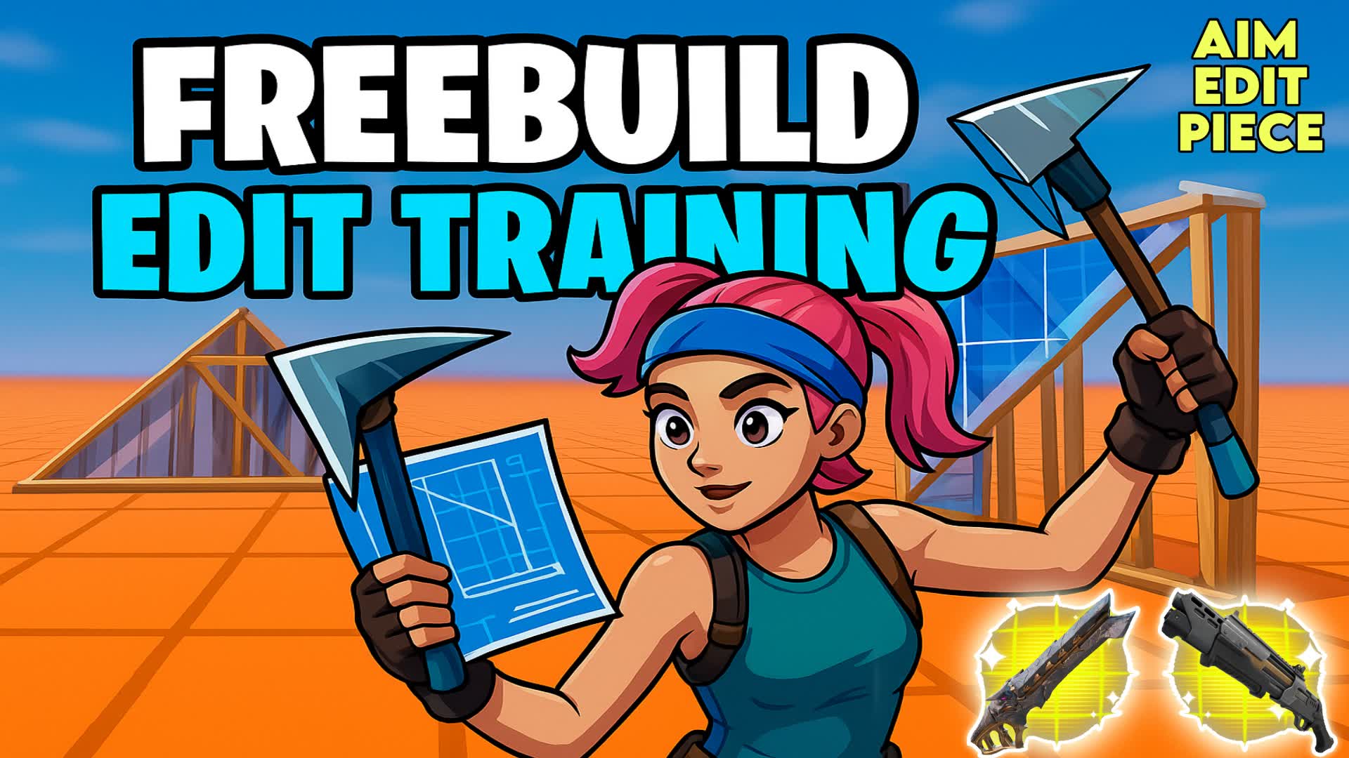 😎CLASICC FREEBUILD MAP EDIT TRAINING📝