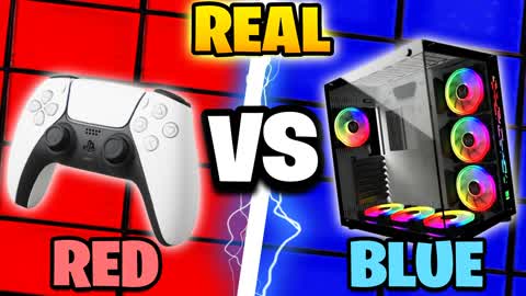 REAL TMNT RED VS BLUE 🔴🔵