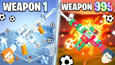 ⚽ WORLD CUP ONE SHOT 🎯 GUN GAME 🏆