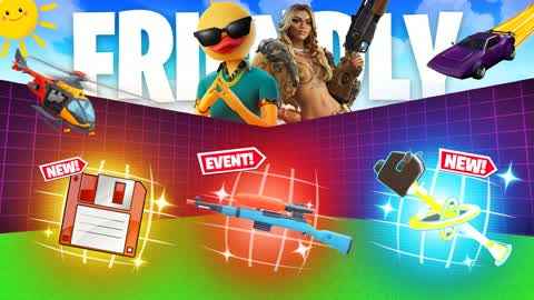 FRIENDLY 1V1 ❤️ EVERY GUN 🎯 ALL SECRET