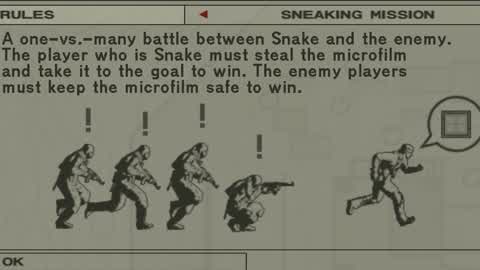 Metal Gear Solid - Sneaking mission