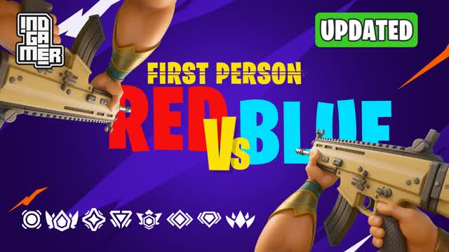 First Person Red vs Blue