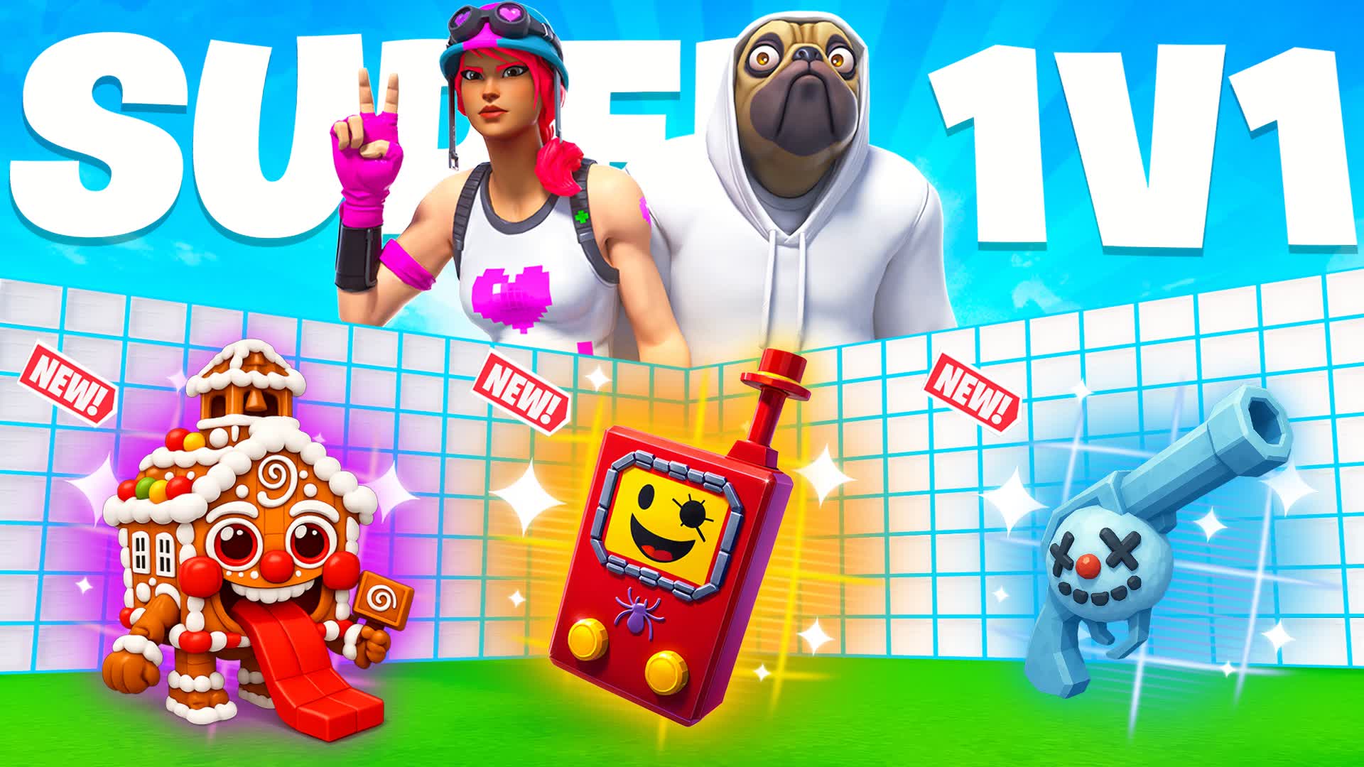 SUPER 1V1 FFA - ALL GUNS & RIDES