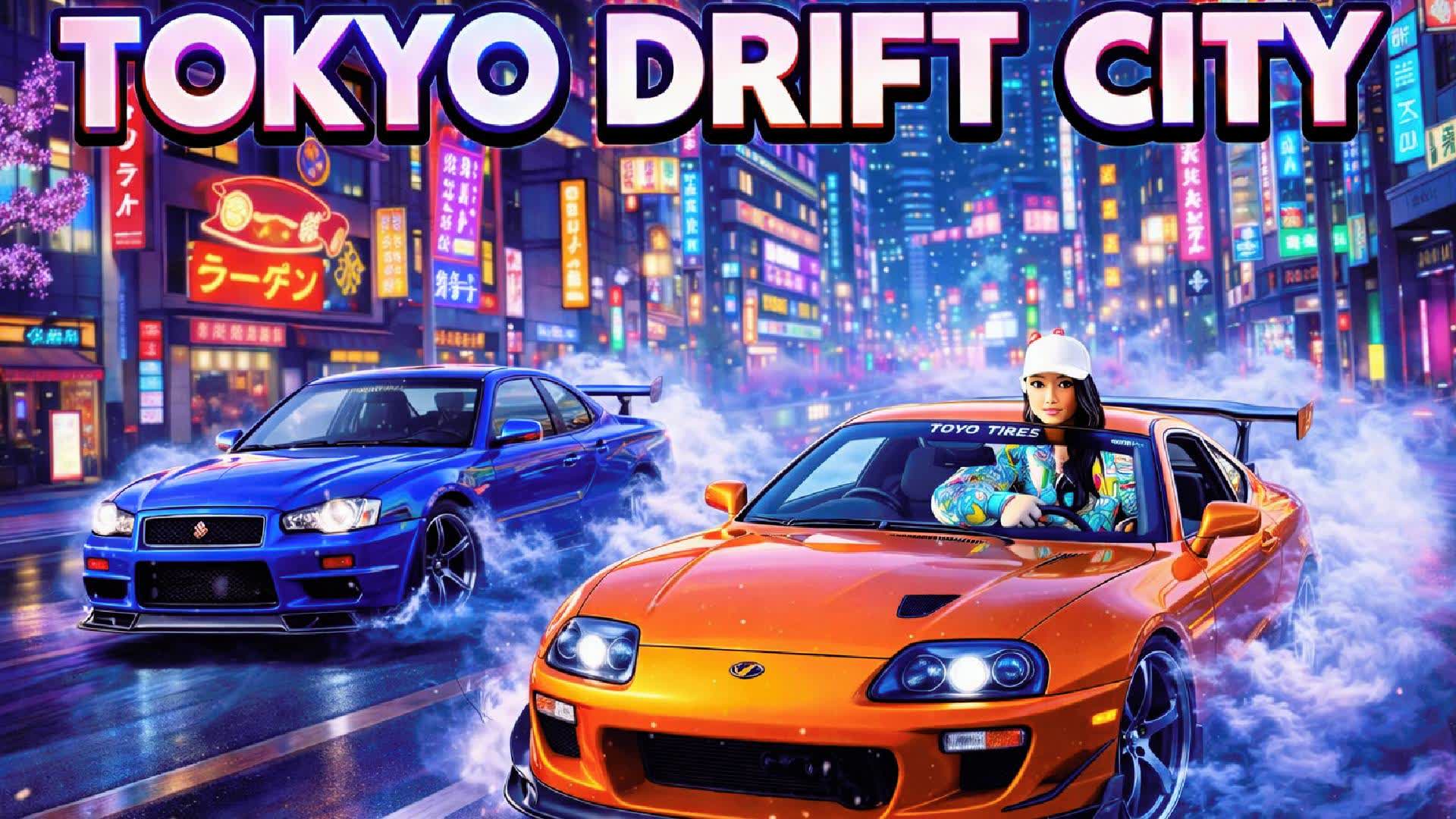 Tokyo Drift City- ALL VEHICLES & WEAPONS