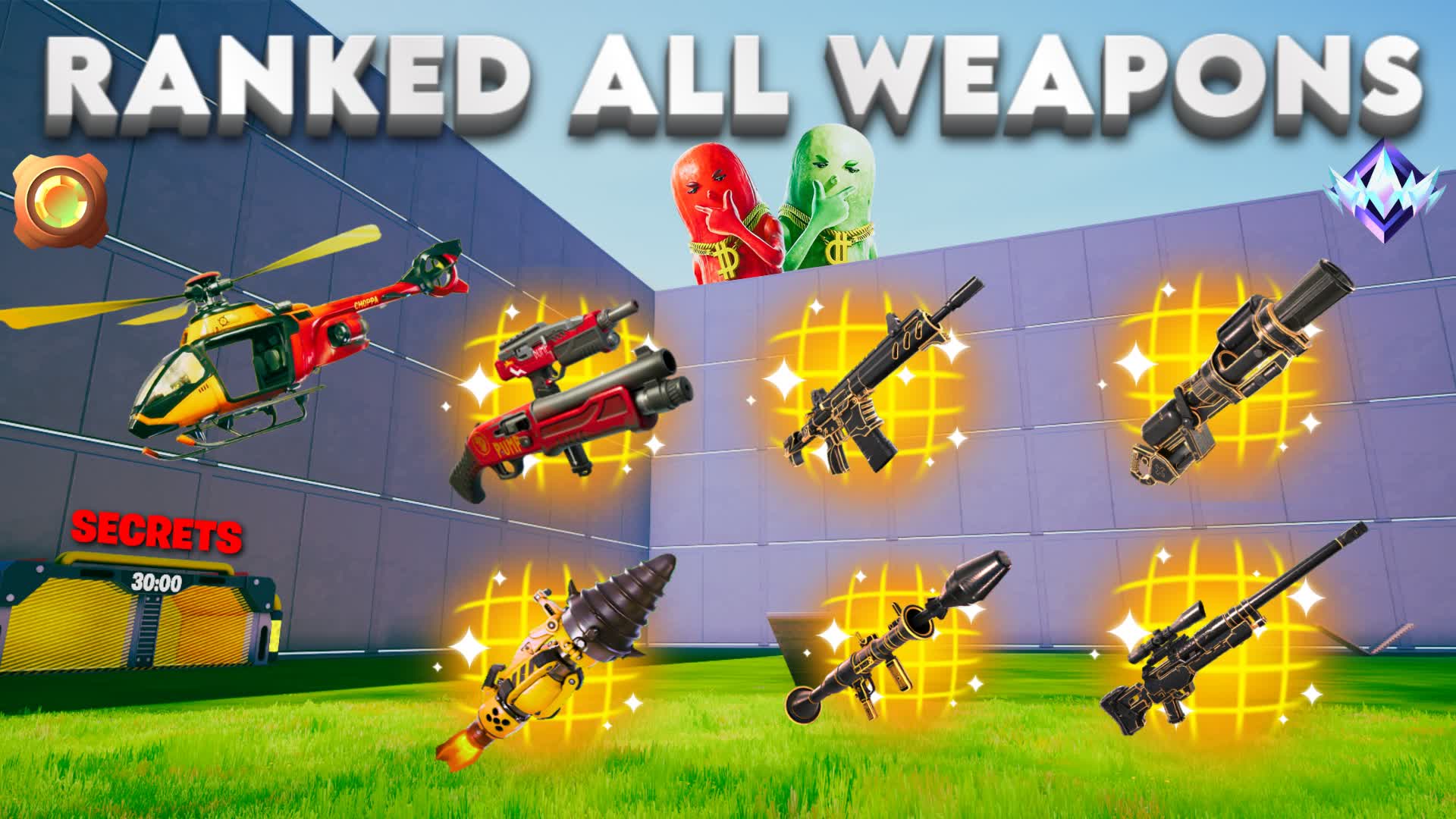 CRAZY ALL WEAPONS - FFA 💥DRIVE 🚗