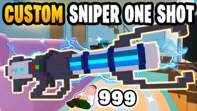 PETER 🎯CUSTOM SNIPER ONE SHOT 💥BATTLE