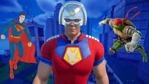 TMNT AND DC SUPERHEROES