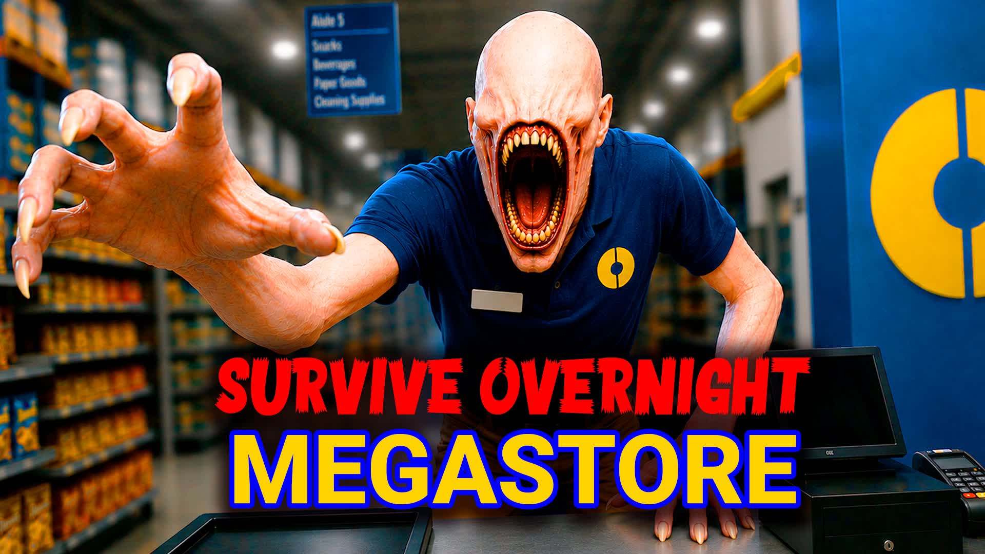 SURVIVE OVERNIGHT IN A MEGASTORE