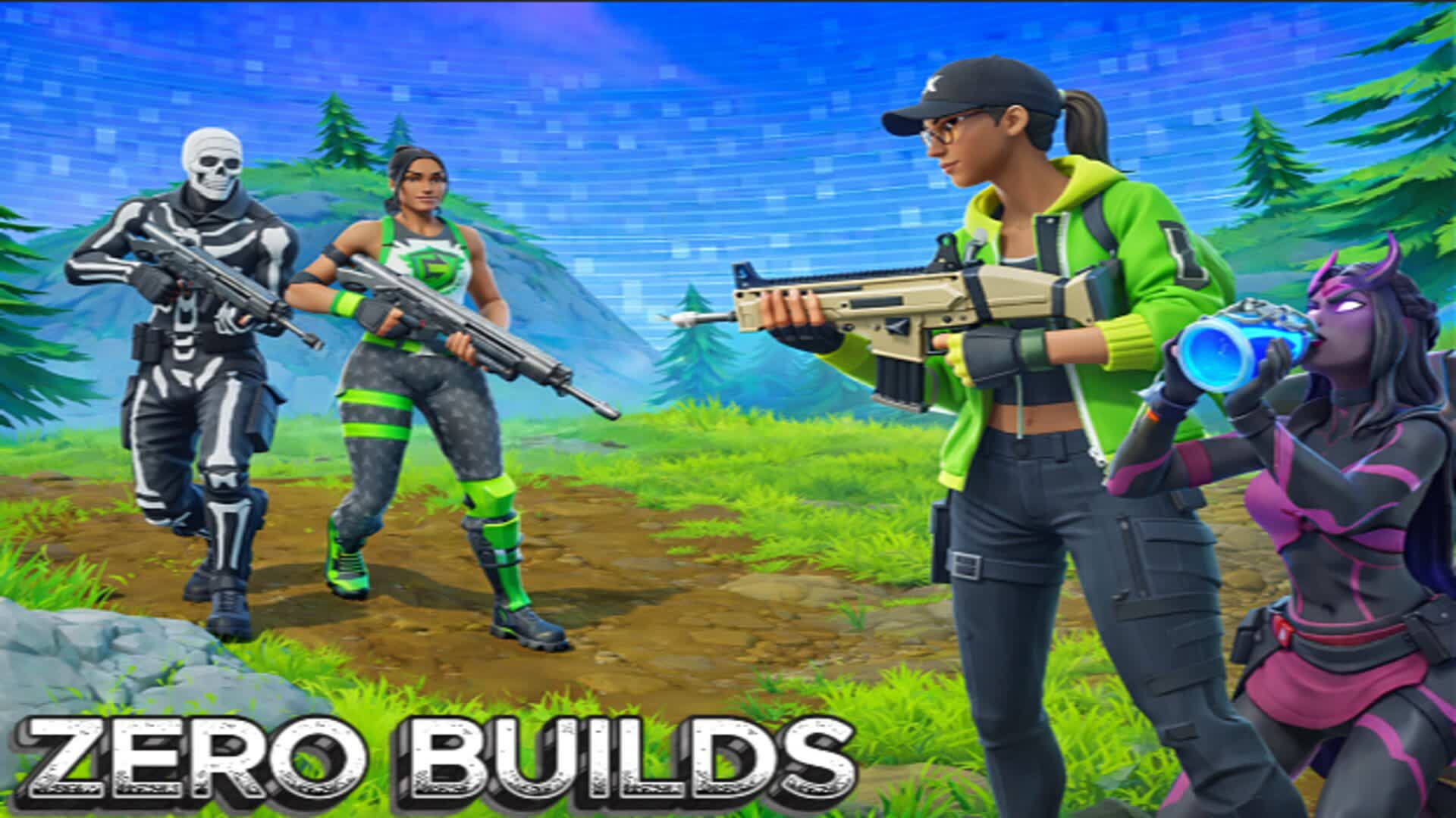 Zero Build Zone Wars 2v2v2v2💀