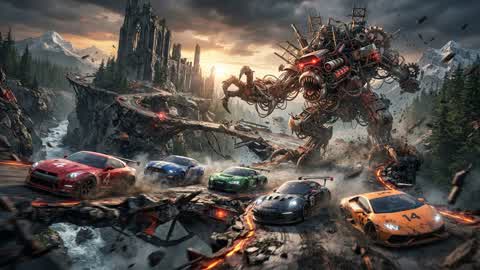 Apocalypse Drift: Mech Mayhem