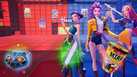 RED VS BLUE 🔴🔵 KPOP WARRIORS