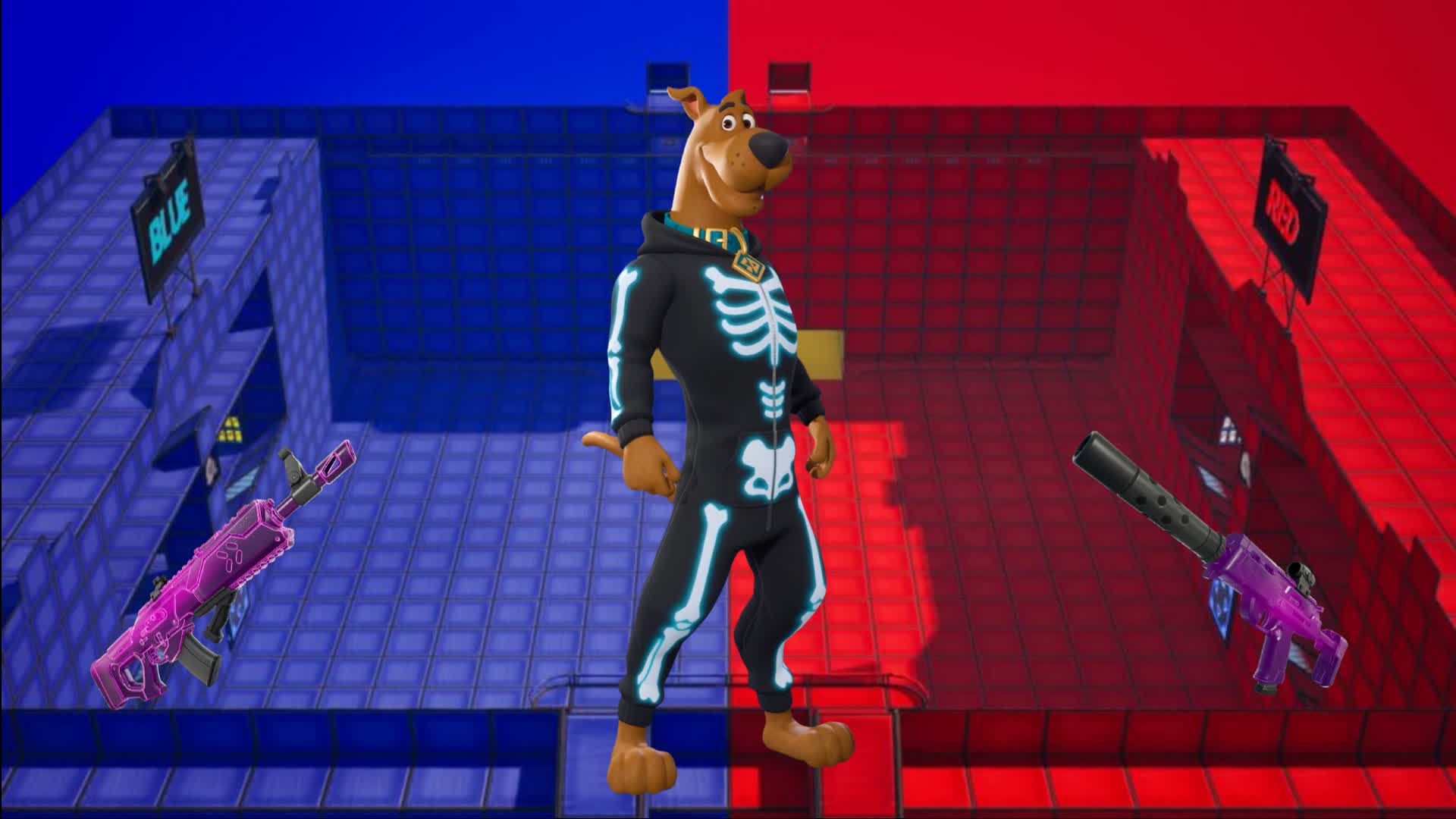 EXTREME SCARY RED VS BLUE 🔴🔵