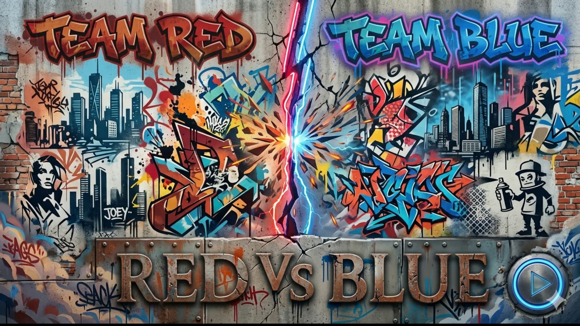 RED VS BLUE 🔴🔵 RISOS V12