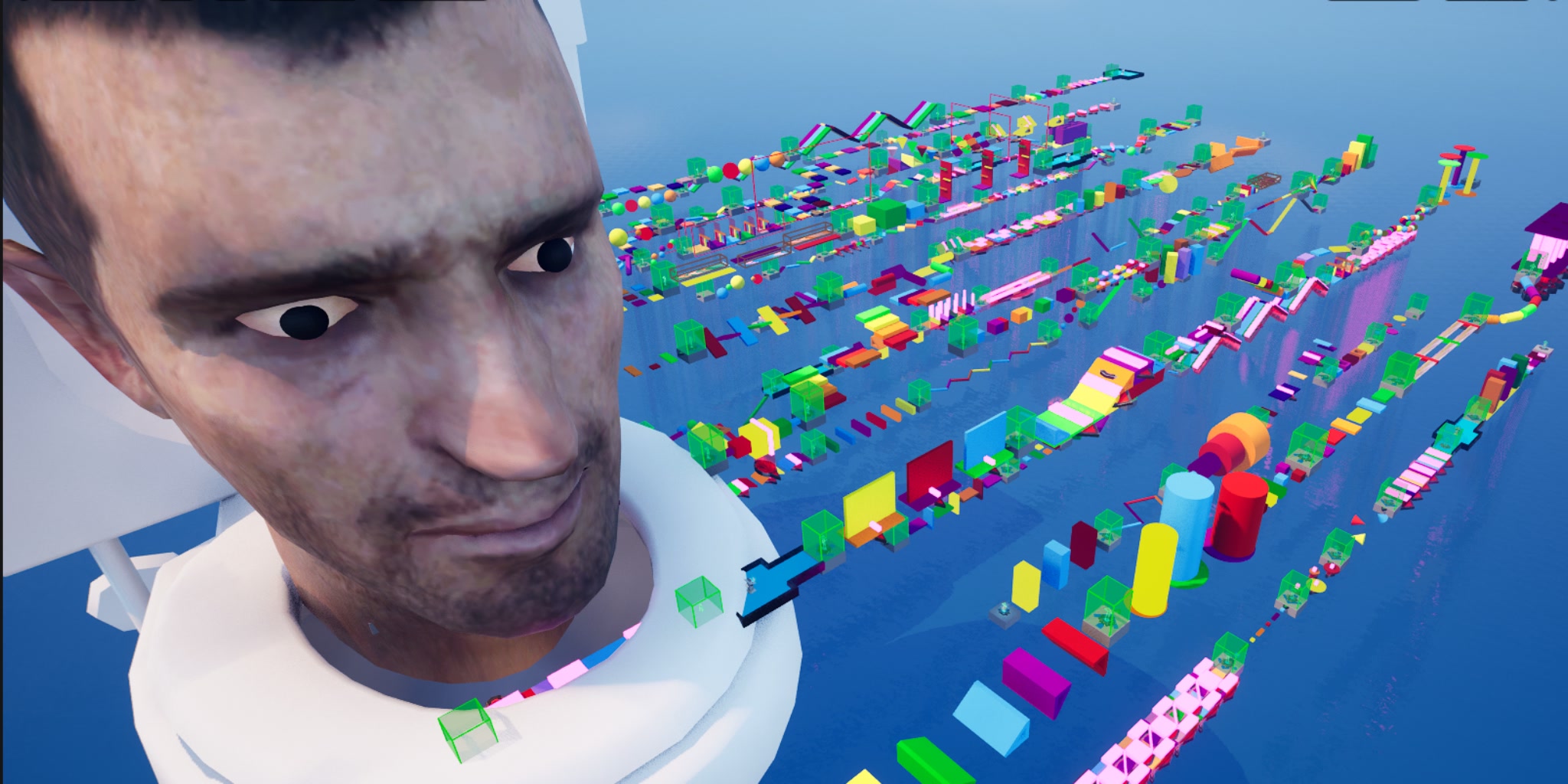150 LEVEL SKIBIDI OBBY PARKOUR ⭐