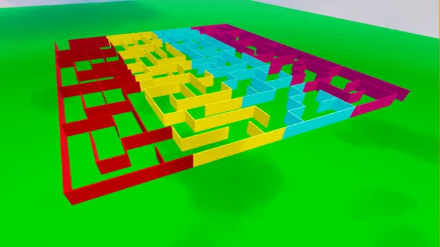 ESCAPE LABYRINTH - RAINBOW🌈PARTY FUN