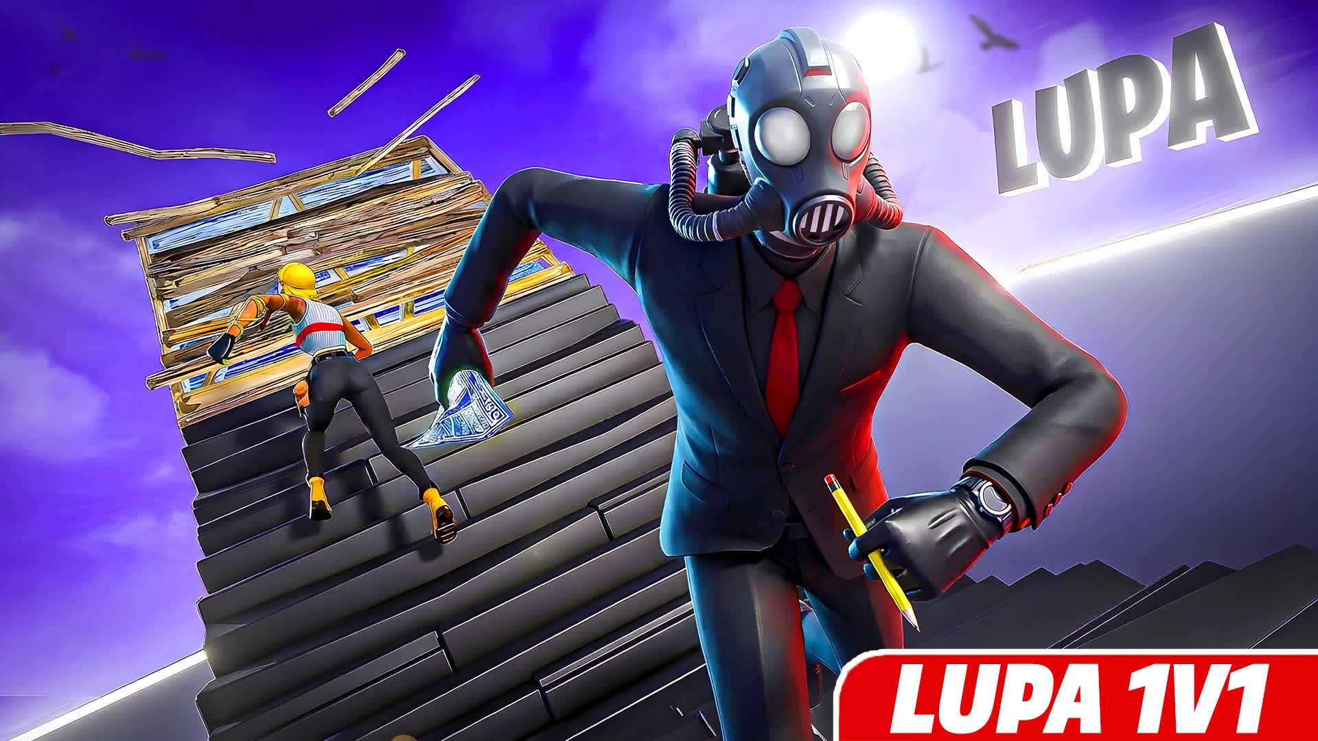 1V1 LUPA [BUILD FIGHT] 🐺